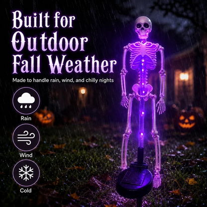 Solar Skeleton Yard Stake