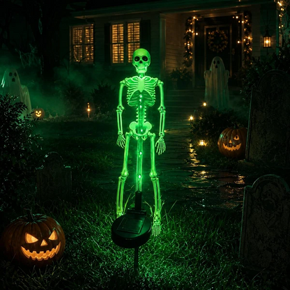Solar Skeleton Yard Stake