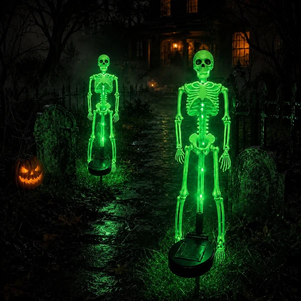 Solar Skeleton Yard Stake