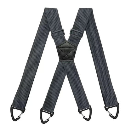 Men's X-Back Suspenders With Hookclips