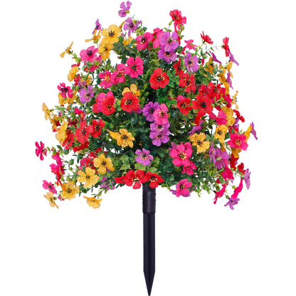 Outdoor/Indoor UV Resistant & Waterproof Artificial Flower Decor