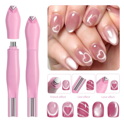 3-in-1 Cat Eye Nail Magnet Tool