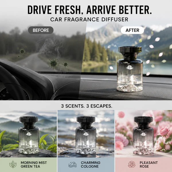 Fine Fragrance. Refresh Your Drive.