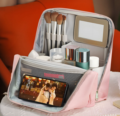 Waterproof Large-Capacity Portable Makeup Bag