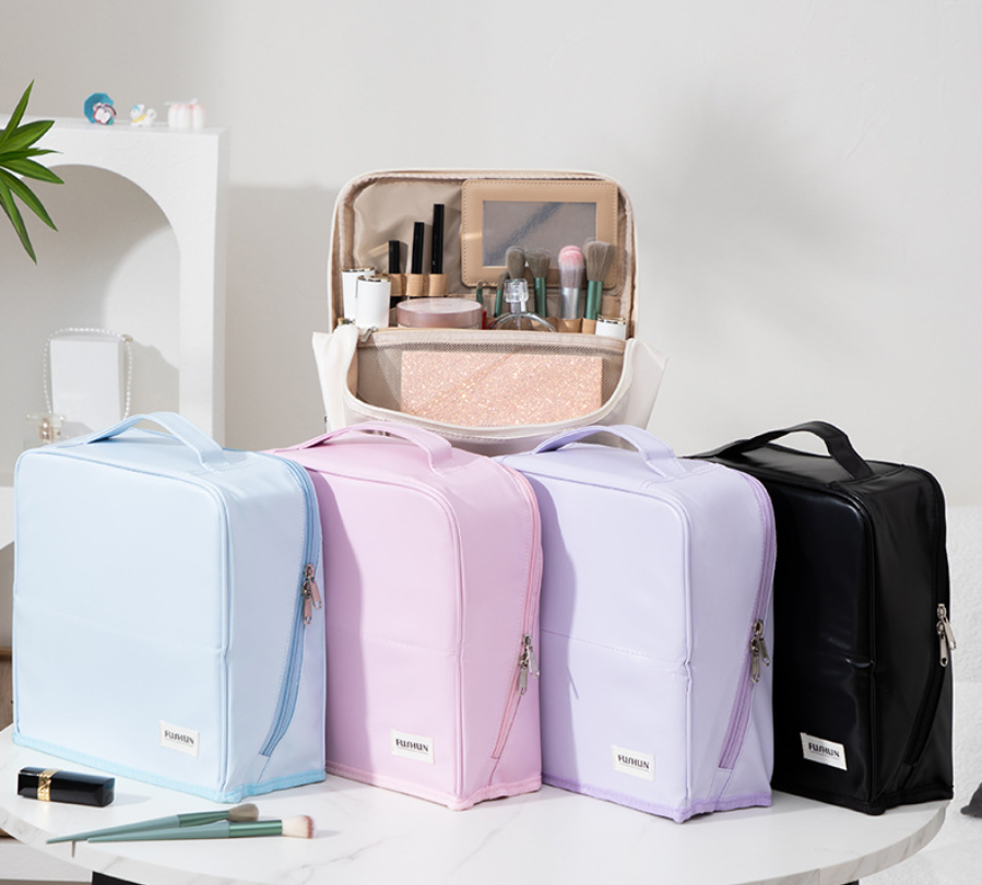 Waterproof Large-Capacity Portable Makeup Bag