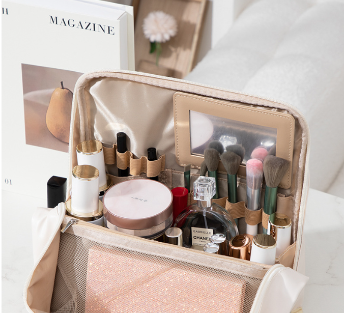 Waterproof Large-Capacity Portable Makeup Bag