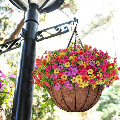 UV Resistant Look Real Colorful Spring Flowers