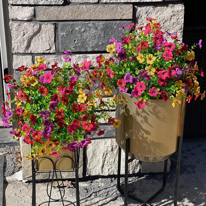 Outdoor/Indoor UV Resistant & Waterproof Artificial Flower Decor