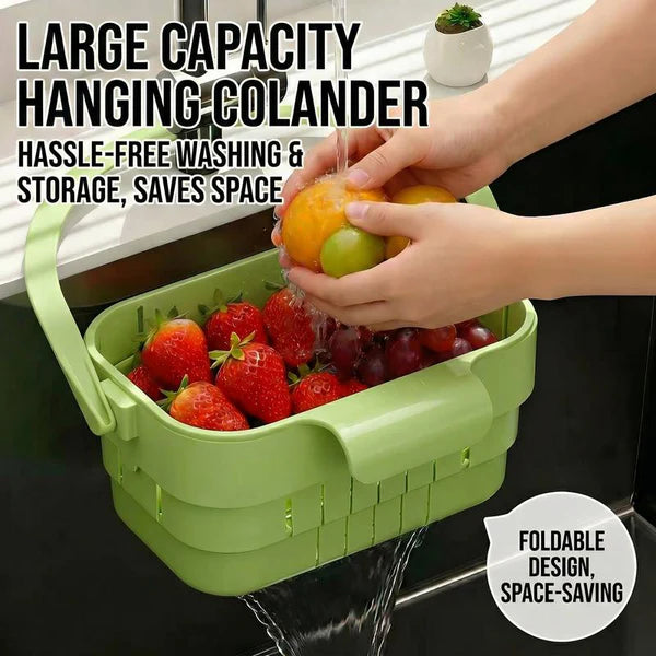 2-in-1 Hanging Sink Strainer Basket