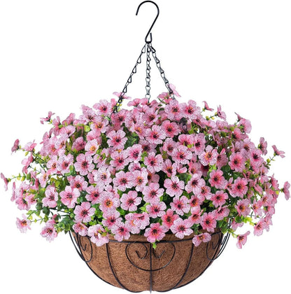 UV Resistant Look Real Colorful Spring Flowers