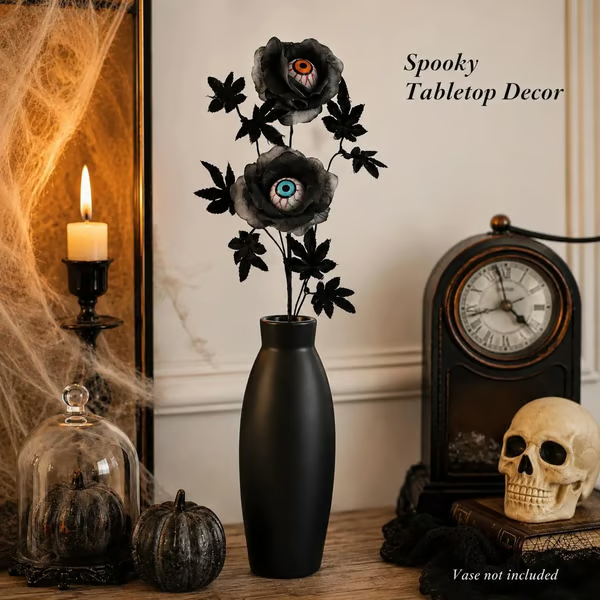 Dark Gothic Rose Decor – A Spooky Halloween Statement Piece For Your Home