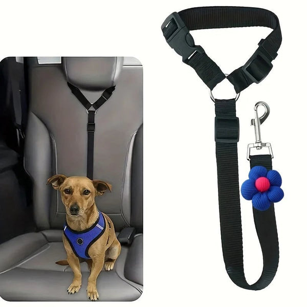2-in-1Dog Car Seat Belt& Walking Leash