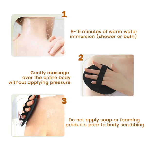 Soft Silicone Body Scrubber