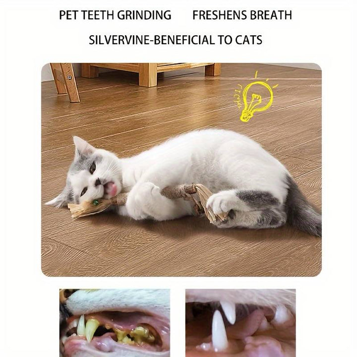 All Natural Catnip Teething Toy For Cats