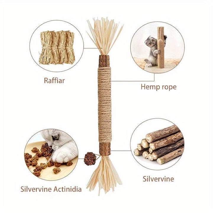 All Natural Catnip Teething Toy For Cats