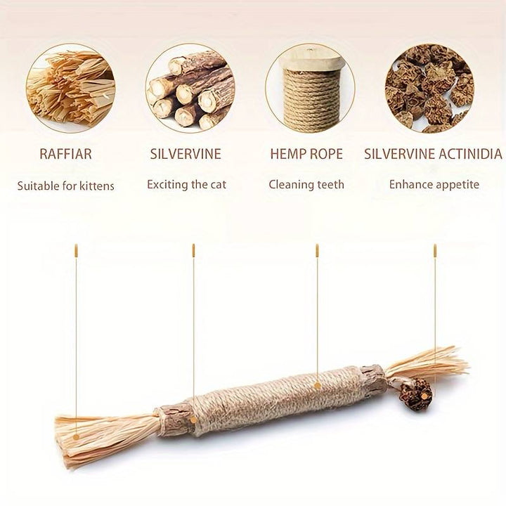 All Natural Catnip Teething Toy For Cats