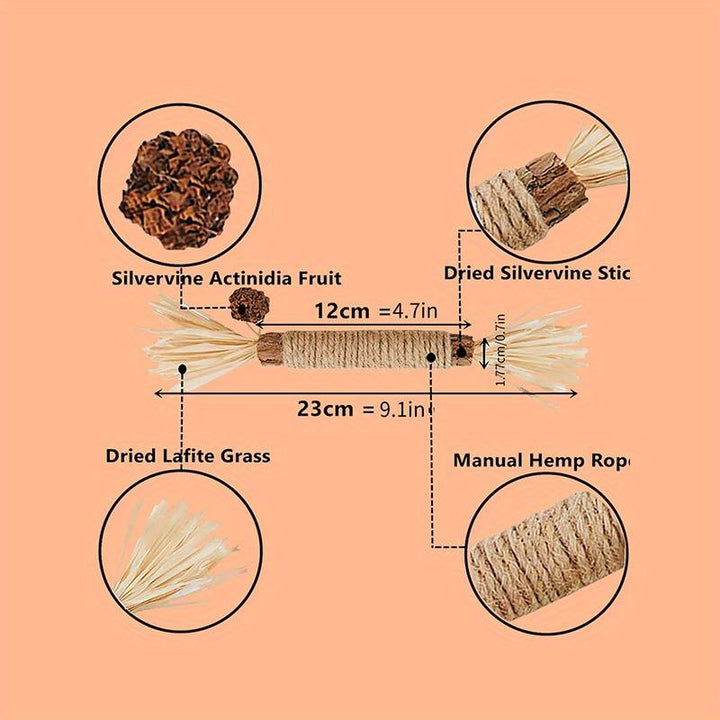 All Natural Catnip Teething Toy For Cats