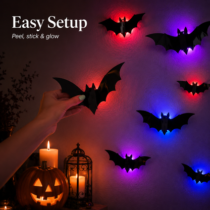 Halloween LED Bat Decorations