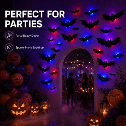 Halloween LED Bat Decorations