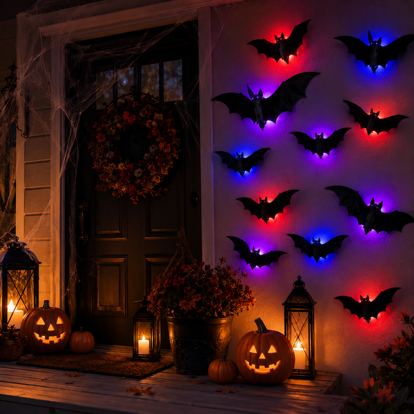 Halloween LED Bat Decorations