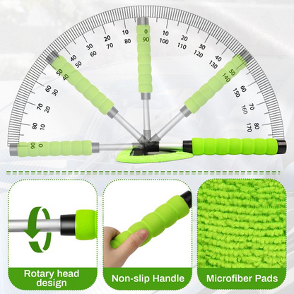 Extensible Windshield Cleaning Kit