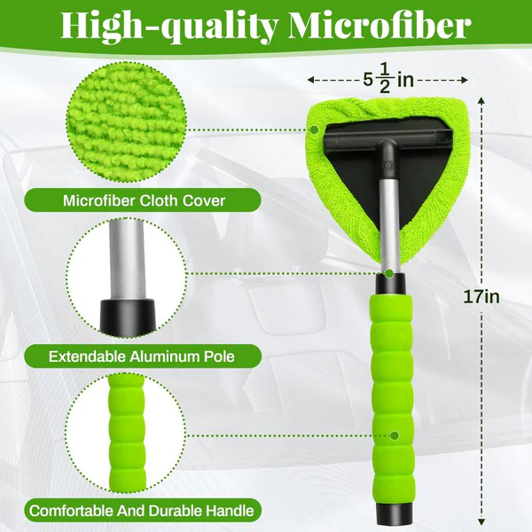 Extensible Windshield Cleaning Kit
