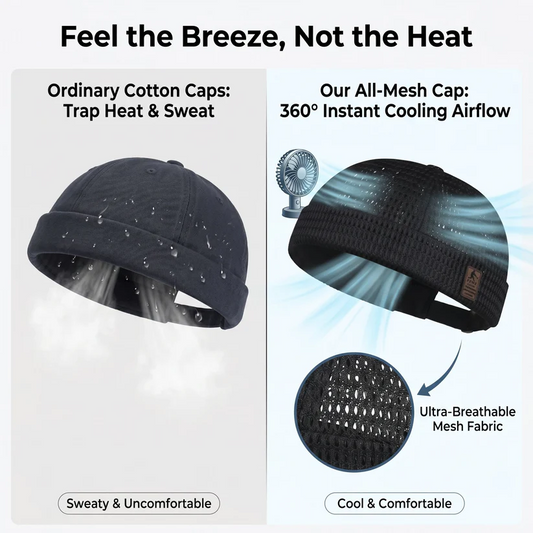 Everyday Mesh Cap – No Sweat, Just Comfort (Fits Most)