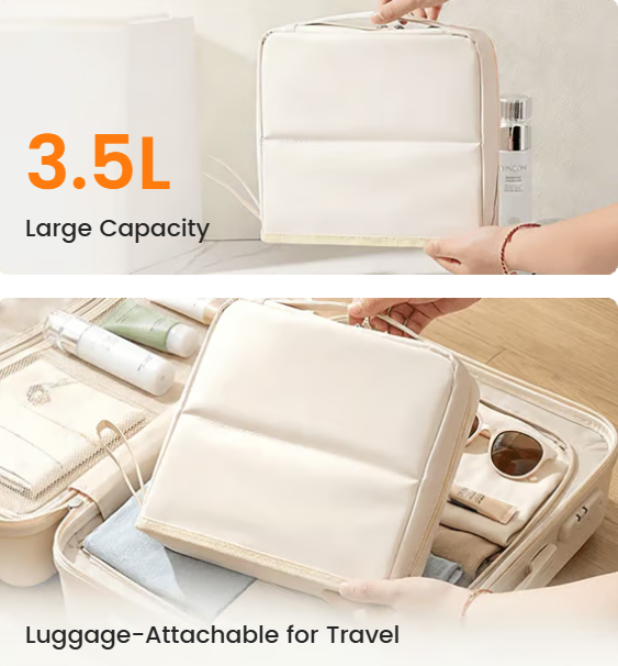 Waterproof Large-Capacity Portable Makeup Bag