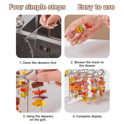Vertical Barbecue Grillfor Grilling Skewers