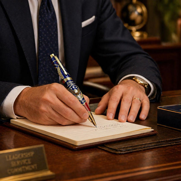 Perfect For Any Patriot 一 USA 250th Anniversary Notebook & Pen Set, 1776-2026 Patriotic Gift