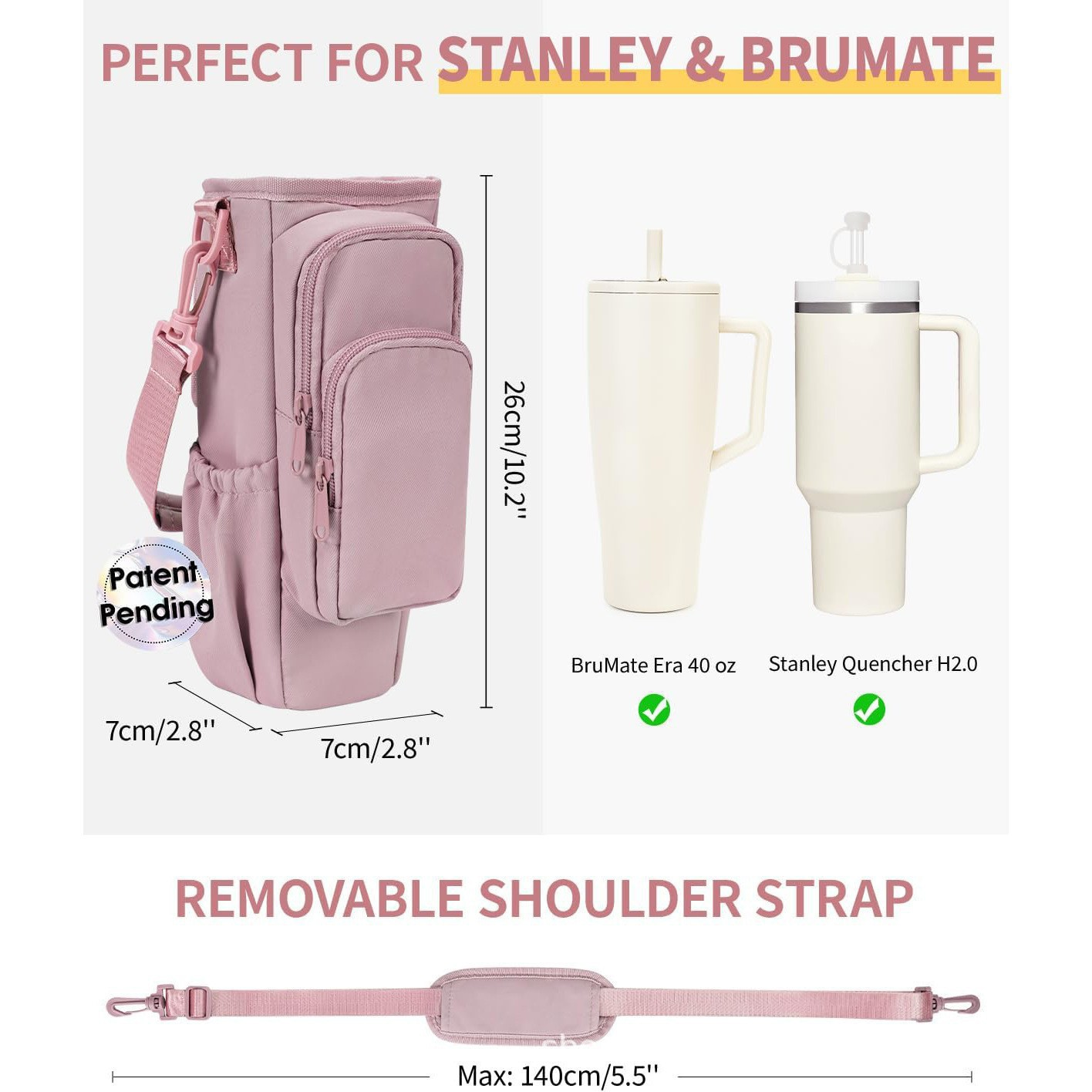 Hands-Free Tumbler Sling Bag