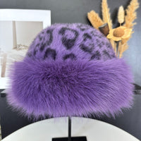 B-Leopard Print Purple