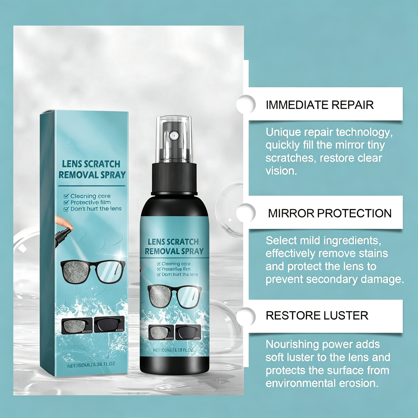 Lens Scratch Repair Spray