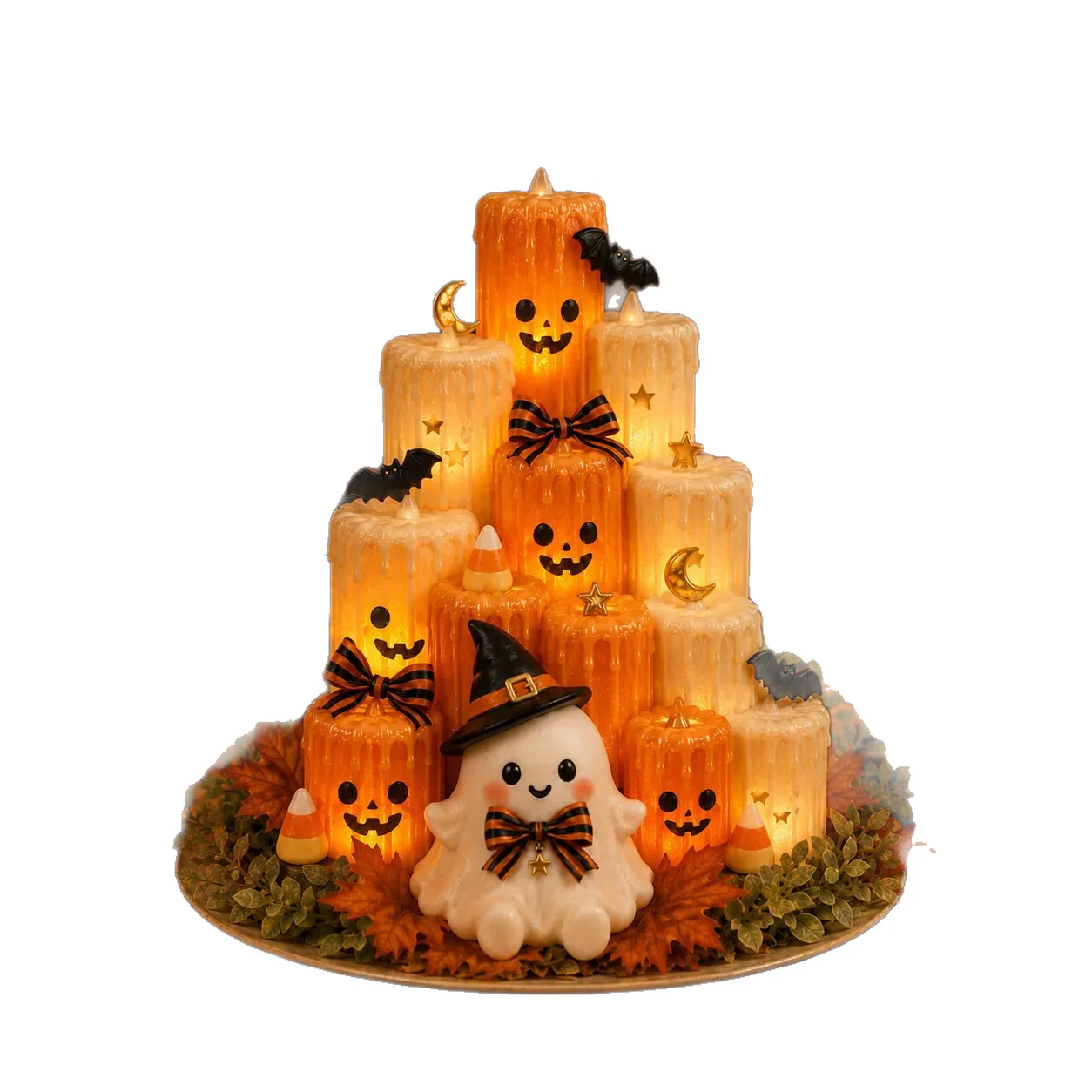 🔮🎃Halloween Pumpkin Electronic Candle Light 🎃✨