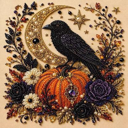 Halloween Pearl Art DIY Kit – Turn Tiny Pearls Into Spooky-Cute Magic