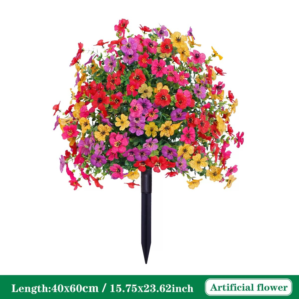 Outdoor/Indoor UV Resistant & Waterproof Artificial Flower Decor