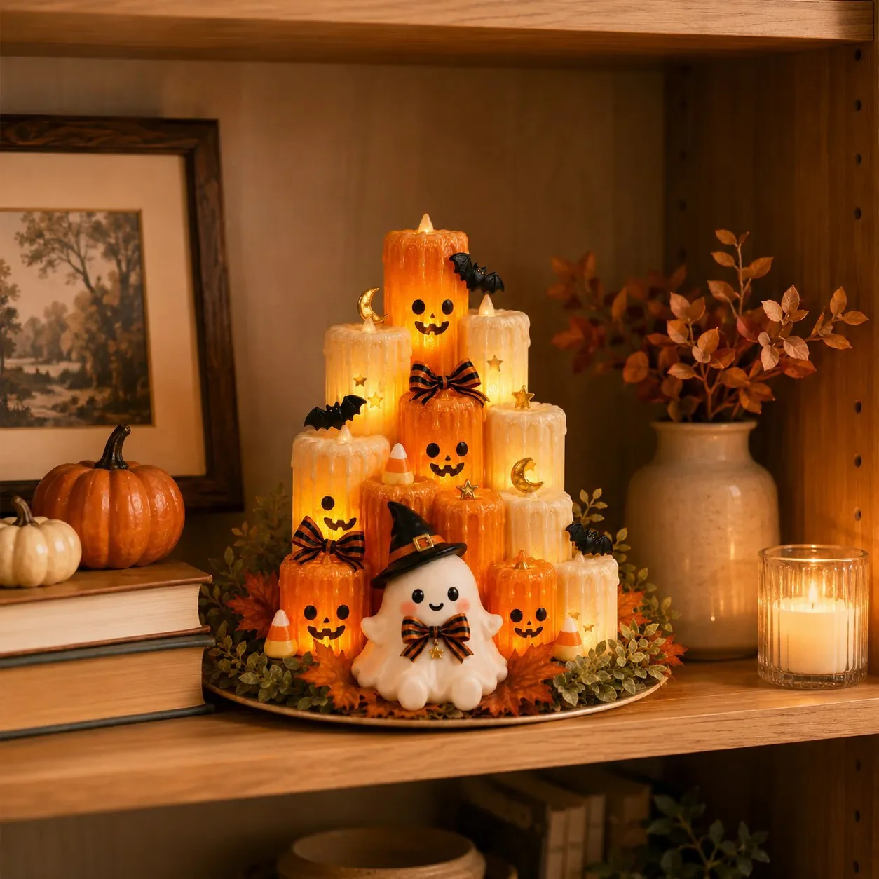 🔮🎃Halloween Pumpkin Electronic Candle Light 🎃✨