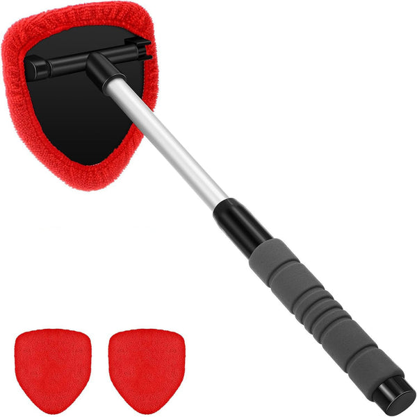 Microfiber Car Windshield Cleaning Toolwith Extendable Handle