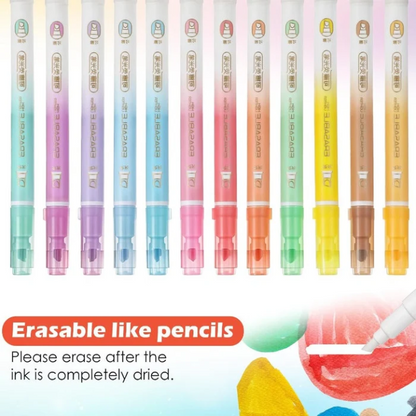 Dual-Ended Erasable Highlighters