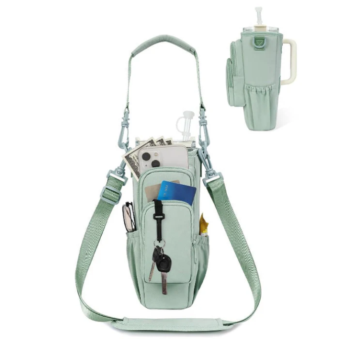 Hands-Free Tumbler Sling Bag