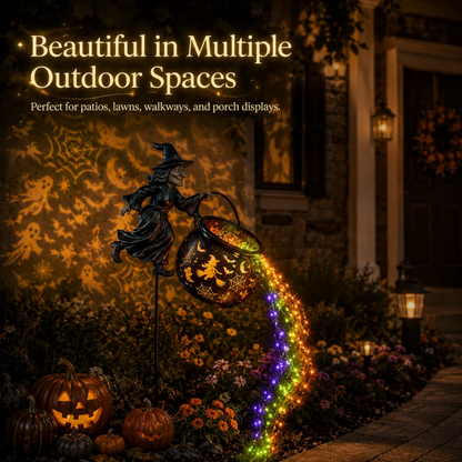 🔥 49% OFF Halloween Early Bird Sale 🎃 Halloween Witch Cauldron Garden Light