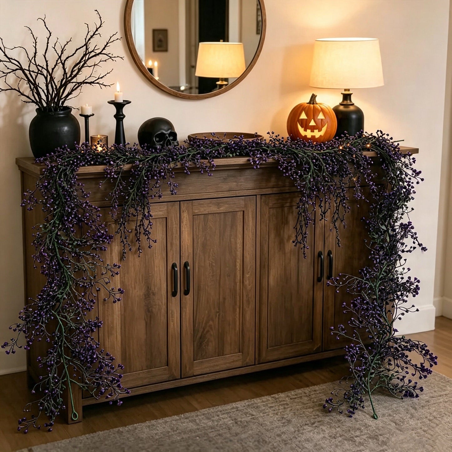 👻New Arrivals🎃 Spooky Chic: Halloween Decorative Vine for the Home 👻