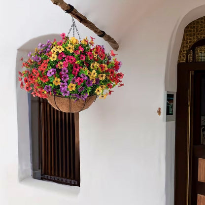 UV Resistant Look Real Colorful Spring Flowers