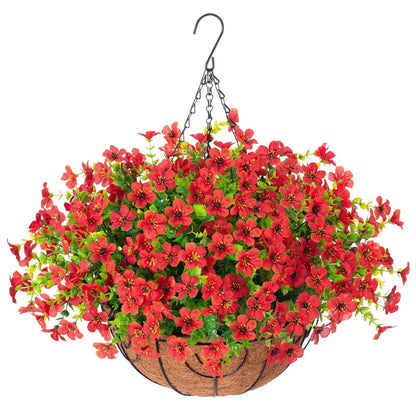 UV Resistant Look Real Colorful Spring Flowers