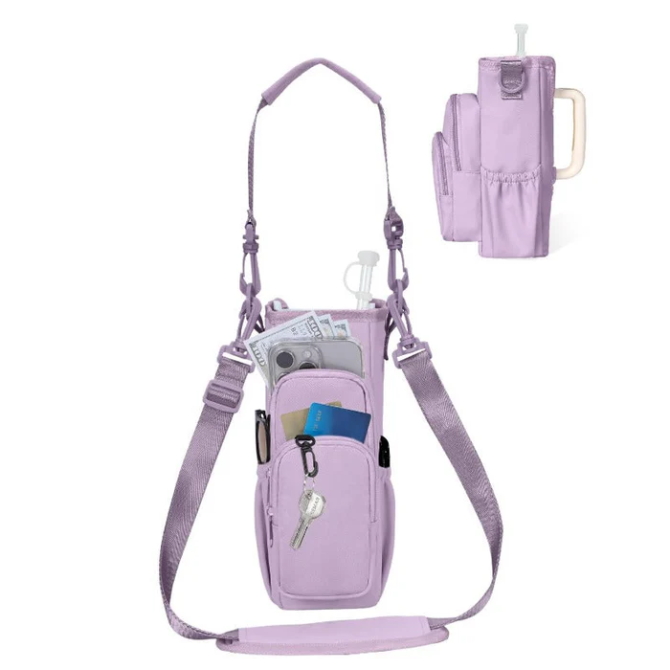 Hands-Free Tumbler Sling Bag