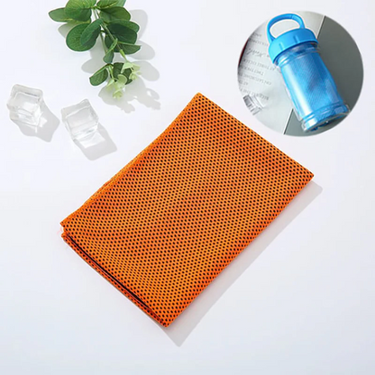 Snap-Activated Instant Cooling Towel