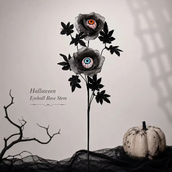 Dark Gothic Rose Decor – A Spooky Halloween Statement Piece For Your Home