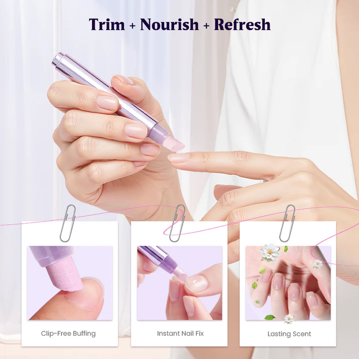 New Upgraded 3-in-1 Nail Care Pen