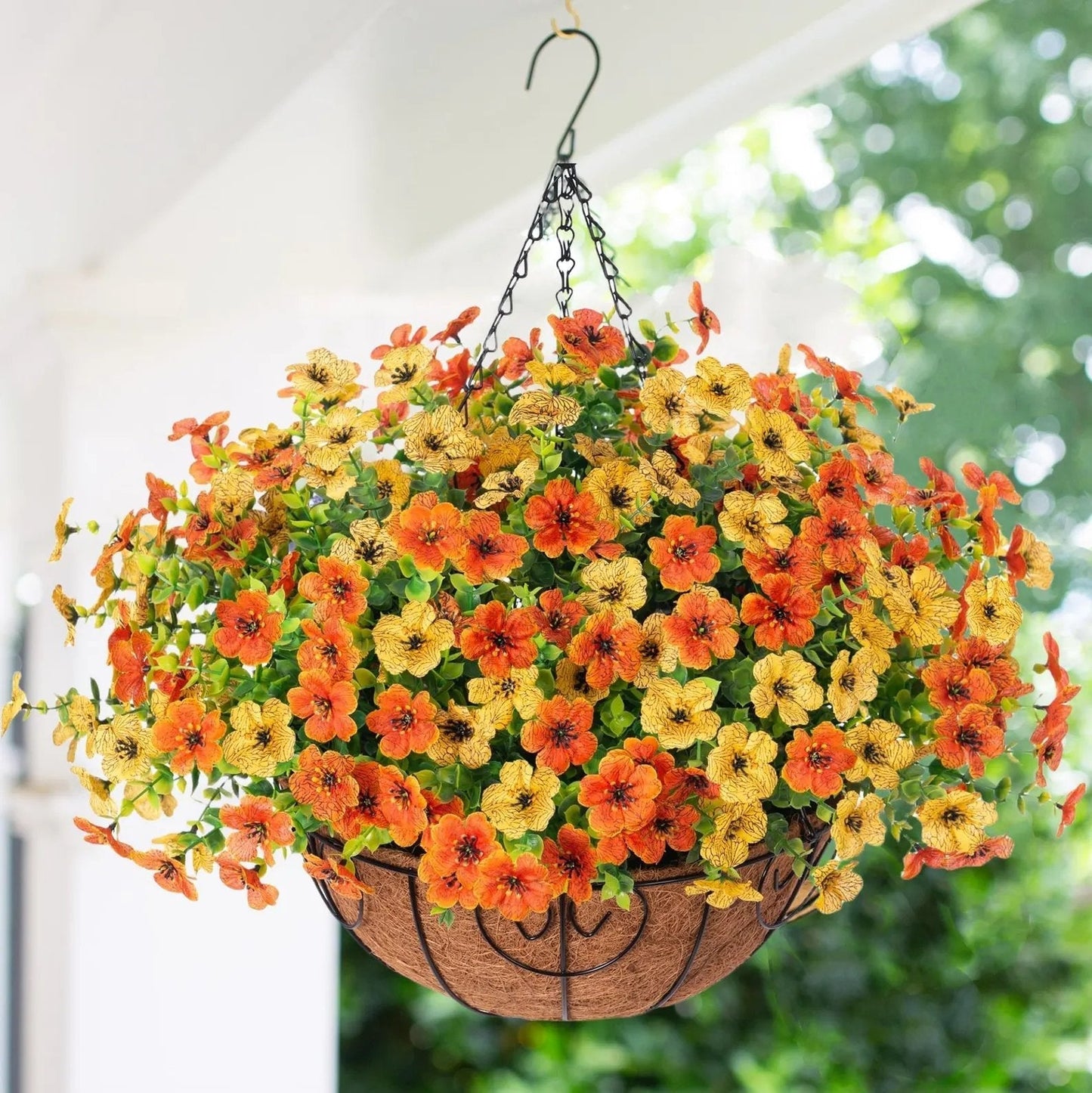 UV Resistant Look Real Colorful Spring Flowers