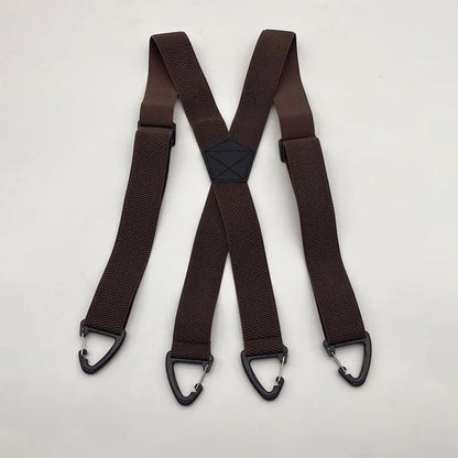 Men's X-Back Suspenders With Hookclips